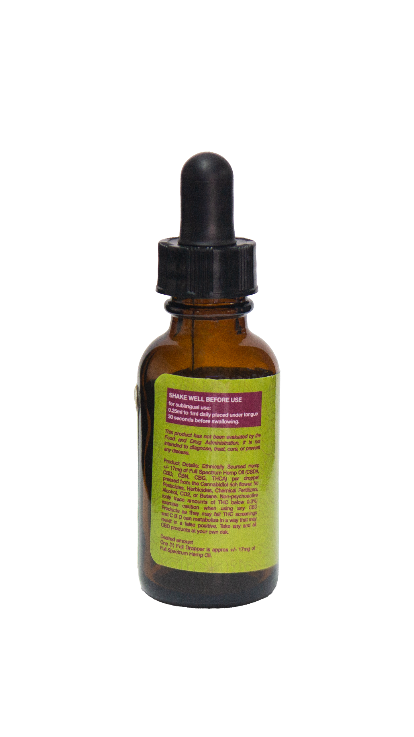 CBD/CBG Tincture (3000 mg)